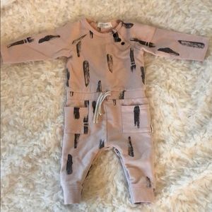 Miles Baby Pink Paint One Piece